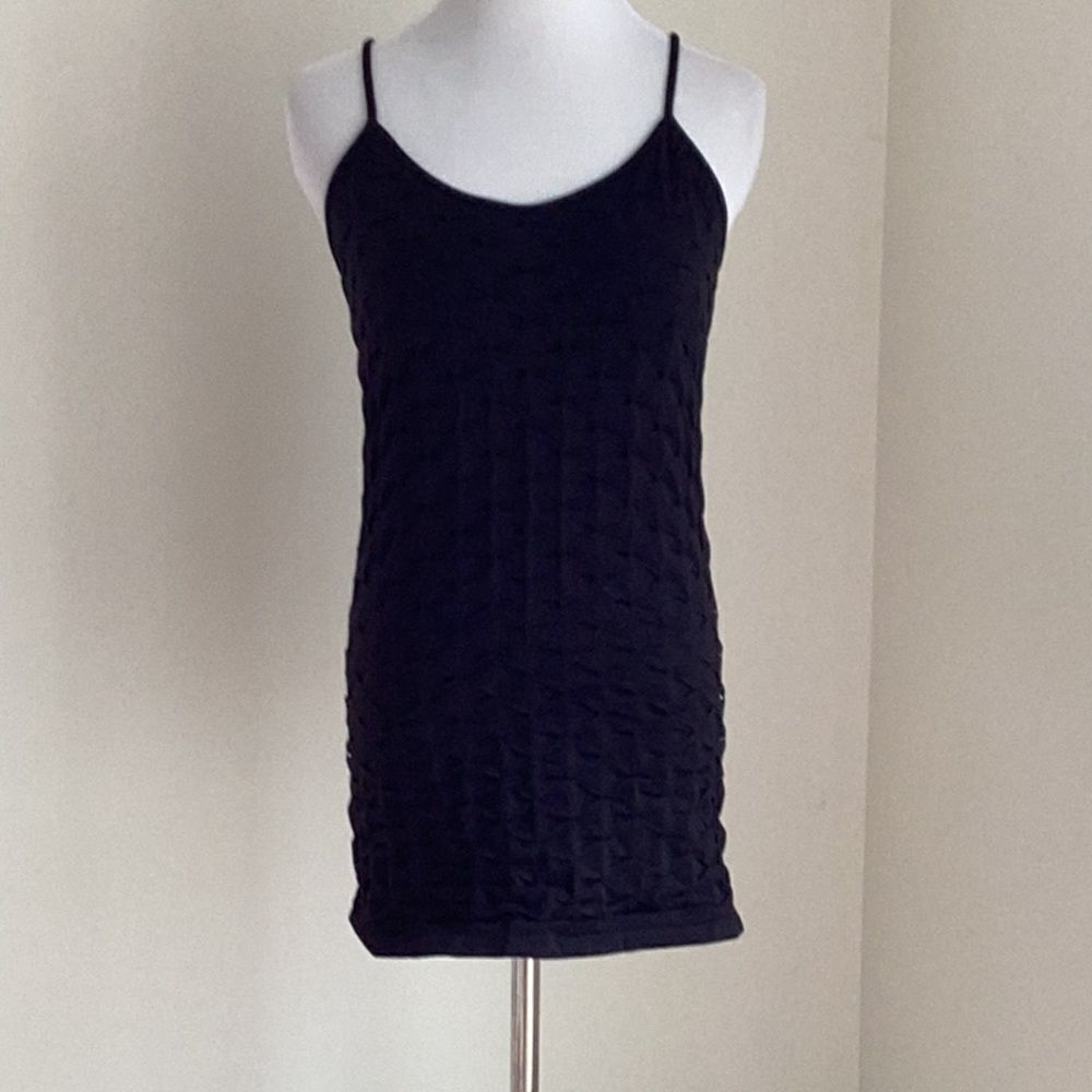Body con black stretchy dress